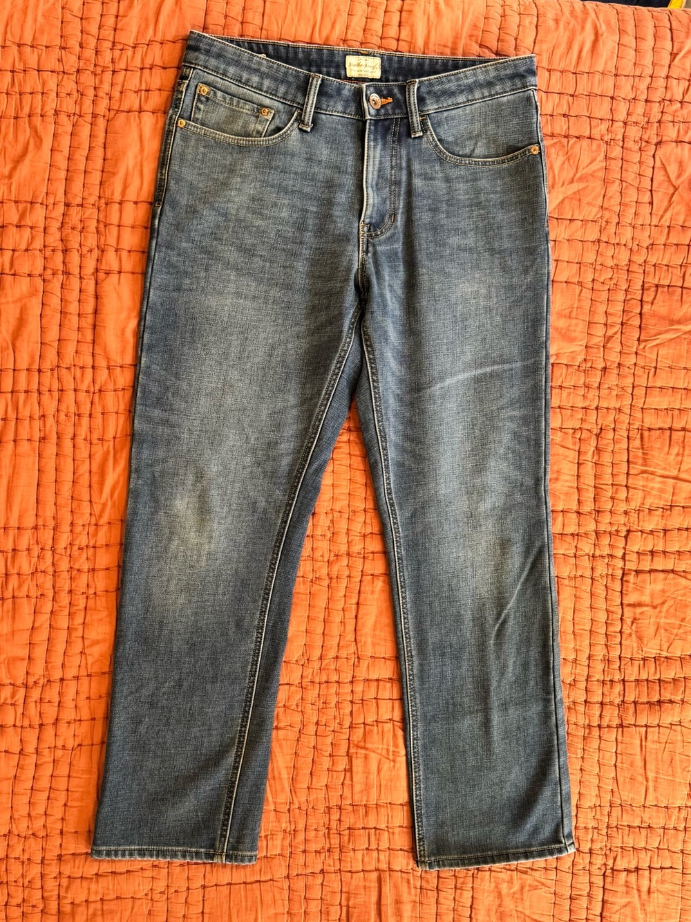 Vintage Women’s Boot Cut Jeans in Denim Blue